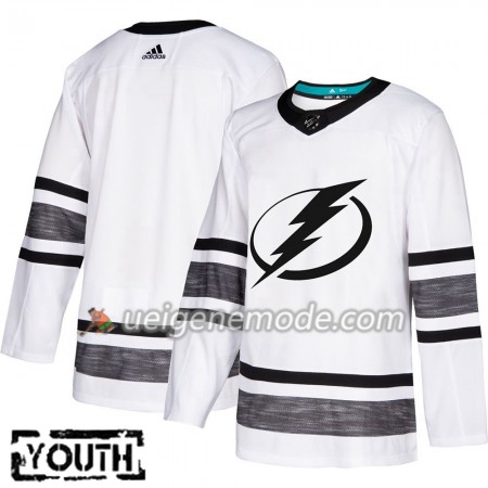 Kinder Eishockey Tampa Bay Lightning Trikot Blank 2019 All-Star Adidas Weiß Authentic